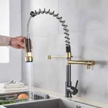 Brass Kitchen Faucet